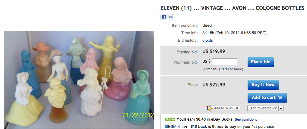 How can you obtain an Avon Collectibles price list?