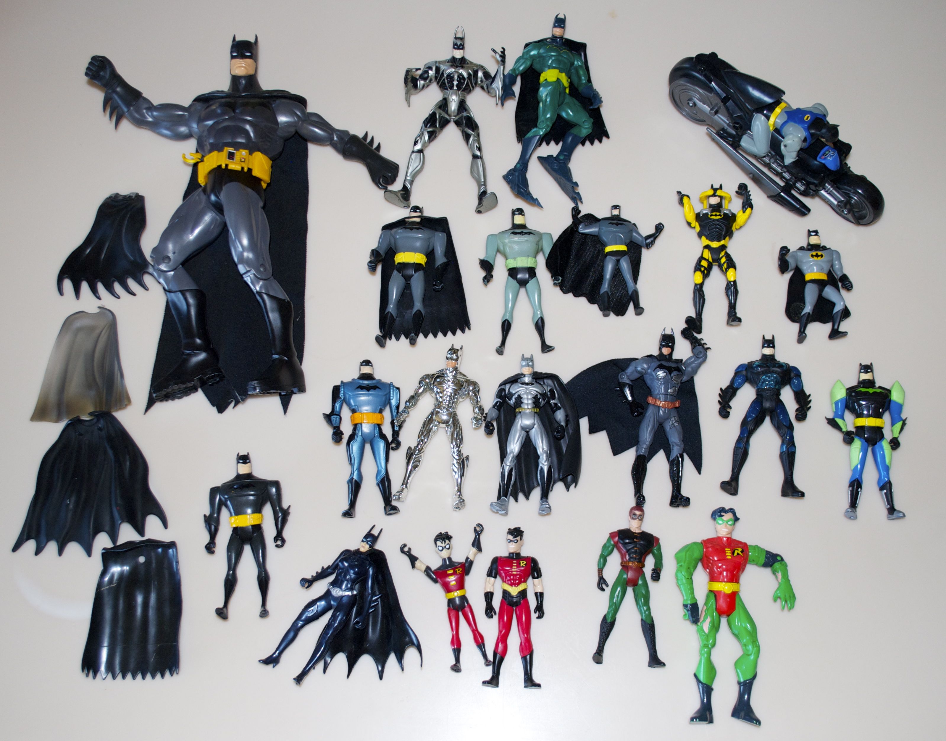 old batman action figures