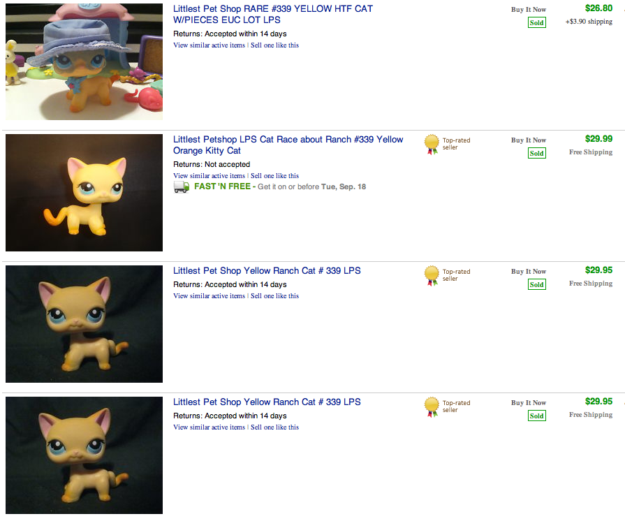 littlest pet shops worth money