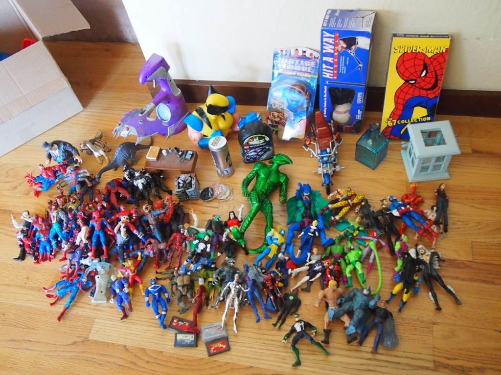 spiderman garage toy