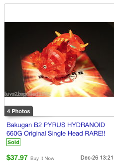 bakugan most expensive