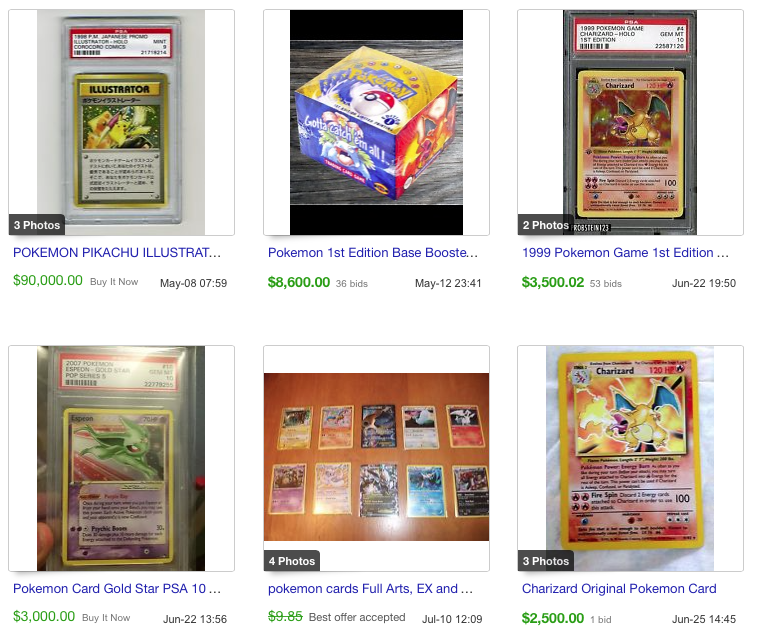 Sell Your Son's Forgotten Pokemon Cards | MissBargainHuntress