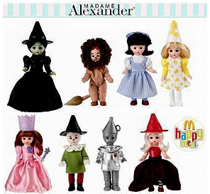 mcdonalds happy meal toys madame alexander dolls