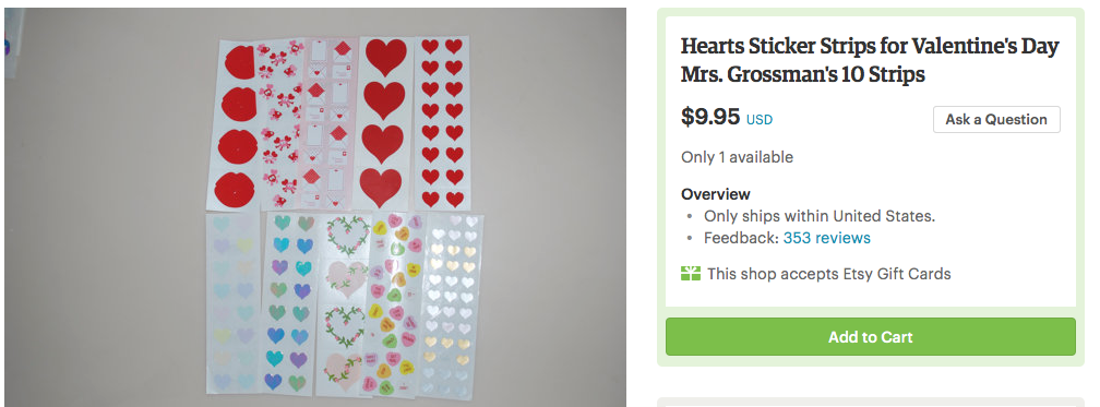 Lot Creative Memories Mrs Grossmans Stickers strips Flowers Kids Holiday NEW